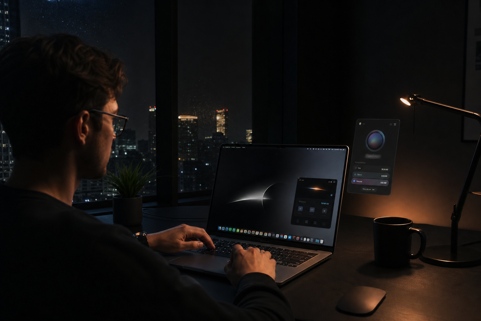 Launching the HandshakeBuddy desktop overlay